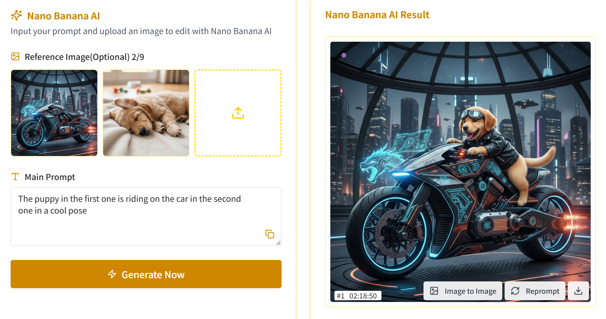 Comprehensive interface demonstration of Nano Banana AI Studio showcasing the advanced image editing capabilities powered by Google Gemini AI and Gemini 2.5 technology. This screenshot illustrates how users can create banana transparent images with superior accuracy compared to traditional photoshop background remover tools. The interface shows natural language editing features where users can input simple commands to achieve complex edits, demonstrating why Nano Banana is considered the best alternative to Aurora photo editor. The AI Studio interface displays multiple editing options including character consistency preservation, accurate background removal that outperforms canva background remover solutions, and scene fusion capabilities. Users can see the Gemini Image processing in real-time, with Gemini Nano optimization ensuring rapid results. The workspace includes reference image upload areas supporting up to 9 images, batch processing options, and advanced multi-image context awareness. This demonstrates how Google AI technology has revolutionized the traditional editing workflow, making complex tasks like creating banana transparent backgrounds or maintaining character consistency across multiple edits as simple as typing a sentence. The interface showcases integration with Google Studio tools and demonstrates why professionals are switching from traditional photoshop background remover workflows to this AI-powered solution. Features visible include LMArena integration, advanced prompt engineering, and the revolutionary one-shot editing capability that sets Nano Banana apart from conventional image editors and even modern Aurora photo editor alternatives.